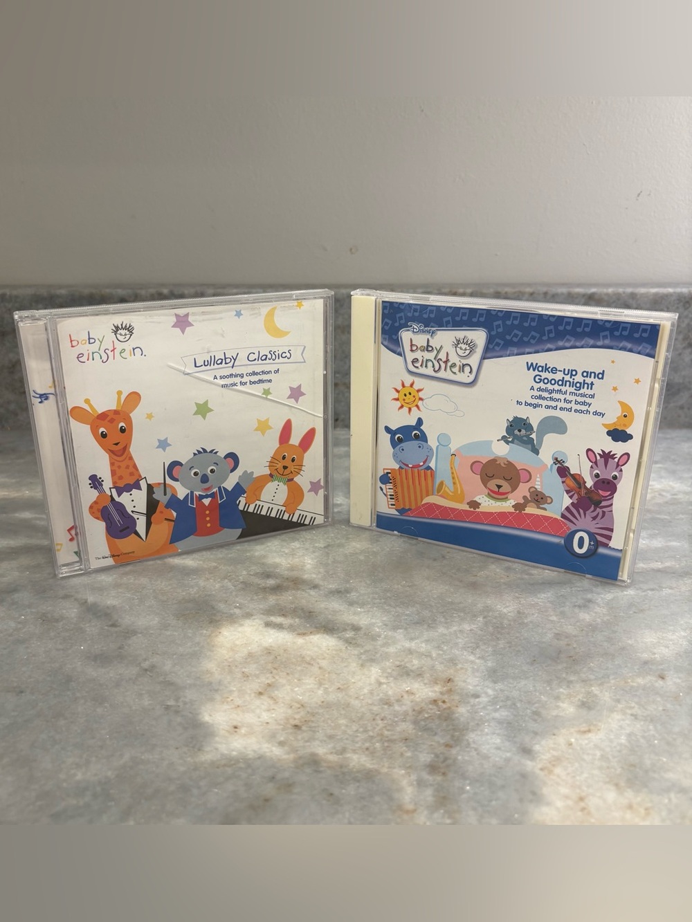 2004 and 2006 BABY EINSTEIN Lullaby Classics Audio CDs Music Box Orchestra